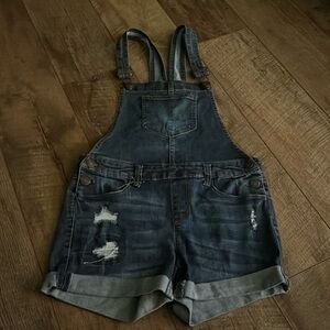 Overalls not sure where they are from but size 10 in kids